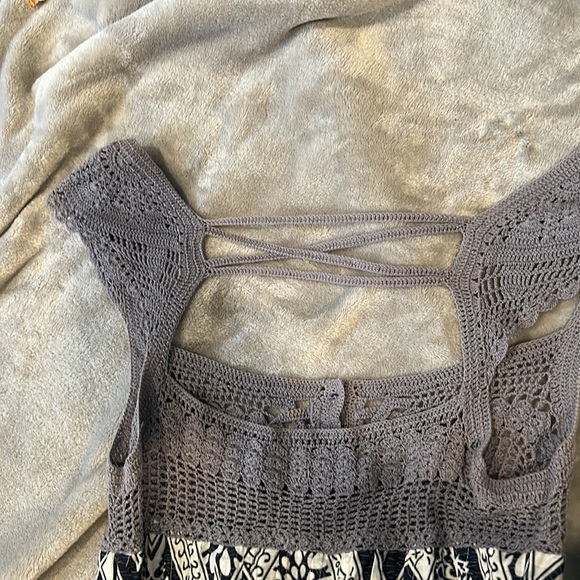 Free People Crochet Detail Dress - Picture 5 of 6